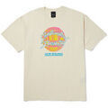T-shirt Huf T-SHIRT DISTORTED WASHED SS BONE Grenoble