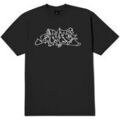 T-shirt Huf T-SHIRT PP OUTLINES SS BLACK Grenoble