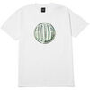 T-shirt Huf T-SHIRT D ZONE SS WHITE