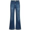 Jeans Liu Jo Jean &eacute;vas&eacute; taille haute avec boutons Bleu Grenoble