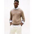Pull Tommy Hilfiger MW0MW28046 PIMA ORG CTN CASHMER-HI3 COASTAL TAUPE HEATER