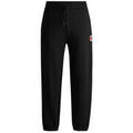 Pantalon HUGO BAS DE SURV&Ecirc;TEMENT NOIR EN MOLLETON DE COTON &Agrave; DOUBLE LOGO H Noir Grenoble