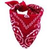 Echarpe Kebello Bandana coton F, Rouge