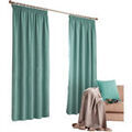 Linge de maison sur Grenoble : Rideaux, stores Furn 168x229cm RV1528 Bleu Unique. . Maison & D&eacute;co > Rideaux, stores.
