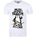 Tee-shirts sur Grenoble : T-shirt Psycho Penguin High Five