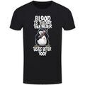 Tee-shirts sur Grenoble : T-shirt Psycho Penguin Blood Is Thicker Than Water