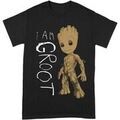 Tee-shirts sur Grenoble : T-shirt Marvel I Am Groot
