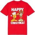 Tee-shirts sur Grenoble : T-shirt Garfield Happy Christmas