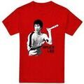 Tee-shirts sur Grenoble : T-shirt Bruce Lee Nunchucks