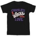 Tee-shirts sur Grenoble : T-shirt Willy Wonka & The Chocolate Fact Chocolate Bar Love