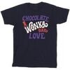 T-shirt Willy Wonka & The Chocolate Fact Chocolate Bar Love