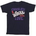 Tee-shirts sur Grenoble : T-shirt Willy Wonka & The Chocolate Fact Chocolate Bar Love