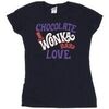 T-shirt Willy Wonka & The Chocolate Fact Chocolate Bar Love