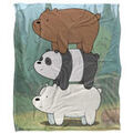 Linge de maison sur Grenoble : Plaids, jet&eacute;s We Bare Bears TV23593 Multicolore Unique. . Maison & D&eacute;co > Plaids, jet&eacute;s.