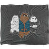Plaids, jet&eacute;s We Bare Bears TV23597 Multicolore Unique. . Maison & D&eacute;co > Plaids, jet&eacute;s.