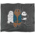 Linge de maison sur Grenoble : Plaids, jet&eacute;s We Bare Bears TV23597 Multicolore Unique. . Maison & D&eacute;co > Plaids, jet&eacute;s.