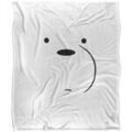 Linge de maison sur Grenoble : Plaids, jet&eacute;s We Bare Bears TV23604 Noir Unique. . Maison & D&eacute;co > Plaids, jet&eacute;s.