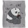 Plaids, jet&eacute;s We Bare Bears TV23606 Noir Unique. . Maison & D&eacute;co > Plaids, jet&eacute;s.