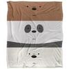 Plaids, jet&eacute;s We Bare Bears TV23611 Multicolore Unique. . Maison & D&eacute;co > Plaids, jet&eacute;s.