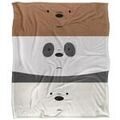 Linge de maison sur Grenoble : Plaids, jet&eacute;s We Bare Bears TV23611 Multicolore Unique. . Maison & D&eacute;co > Plaids, jet&eacute;s.