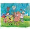 Plaids, jet&eacute;s Spongebob Squarepants TV24086 Multicolore Unique. . Maison & D&eacute;co > Plaids, jet&eacute;s.