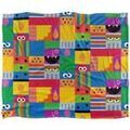 Plaids, jet&eacute;s Sesame Street TV24276 Multicolore Unique. . Maison & D&eacute;co > Plaids, jet&eacute;s.