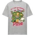 T-shirt Teenage Mutant Ninja Turtles All I Want For Christmas Is Pizza