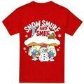 T-shirt The Smurfs Snow Smurf And Smile Grenoble