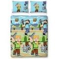 Linge de maison sur Grenoble : Parures de lit Minecraft Petit double AG3005