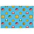 Linge de maison sur Grenoble : Plaids, jet&eacute;s Super Mario 150 cm x 100 cm AG3228 Multicolore Unique. . Maison & D&eacute;co > Plaids, jet&eacute;s.