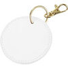 Porte cl&eacute; Bagbase BC4965 Blanc