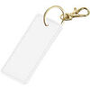Porte cl&eacute; Bagbase BC4979 Blanc