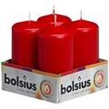 D&eacute;coration sur Grenoble : Bougies, diffuseurs Bolsius 10 cm x 4,8 cm ST5495 Rouge Unique. . Maison & D&eacute;co > Bougies, diffuseurs.