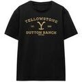 Tee-shirts sur Grenoble : T-shirt Yellowstone Dutton Ranch Simple