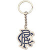 Porte cl&eacute; Rangers Fc 40 mm x 35 mm TA10063 Blanc