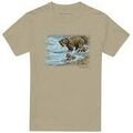 Tee-shirts sur Grenoble : T-shirt Wildlife Alaskan Brown