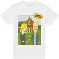 Tee-shirts sur Grenoble : T-shirt Beavis & Butthead American Gothic