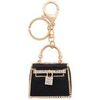 Porte cl&eacute; Sc Crystal B4309-DORE-NOIR Noir