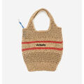 Sac & Bagage sur Grenoble : Cabas V Things VICTORIA THINGS SAC RAPHIA RAYURES BRODERIE 9226000