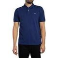 Polo Gant Polo classique en piqu&eacute; Shield Bleu Grenoble