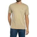 Tee-shirts sur Grenoble : T-shirt Gant T-shirt r&eacute;gulier &agrave; bouclier Beige