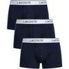 Cale&ccedil;ons Lacoste Pack de 3 troncs Noir