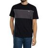 T-shirt Lacoste T-shirt en coton &agrave; blocs de couleur Noir