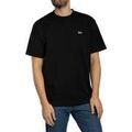 Tee-shirts sur Grenoble : T-shirt Lacoste T-shirt en jersey de coton &eacute;pais Noir