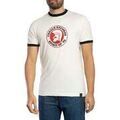 Tee-shirts sur Grenoble : T-shirt Trojan T-shirt &agrave; logo esprit de '69 Blanc