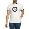 T-shirt Trojan T-shirt &agrave; col rond avec logo Target Blanc