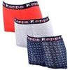 Boxers Kappa Boxer Enfant Lot de 3 Pack de 3 Boxers 0490 Multicolore