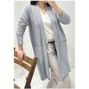 Pull Kebello Gilet Cardigan F, Gris