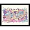 Affiches, posters Friends 45 cm x 35 cm PM8227 Multicolore Unique. . Maison & D&eacute;co > Maison > Affiches, posters.