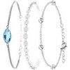 Bracelets Sc Crystal BS4391-AQUA-SB048-ARGENT+B2393